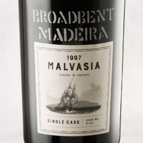 1997 Broadbent "Single Cask" Malvasia Madeira Cask #233 500ml