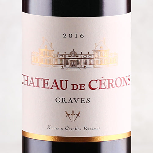 2016 Château de Cerons, Graves Rouge