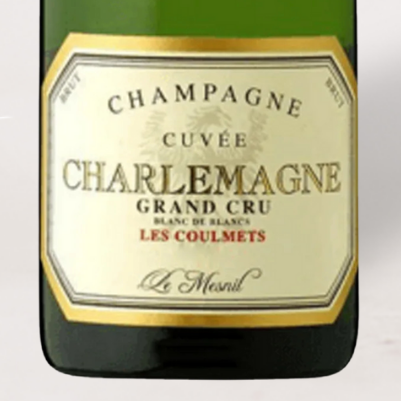 2016 Champagne Guy Charlemagne, Grand Cru Blanc de Blancs "Les Coulmets" Extra Brut, Le Mesnil