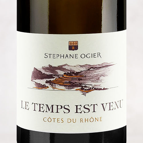 2019 Stephane Ogier, "Le Temps Est Venu" Côtes du Rhône Blanc