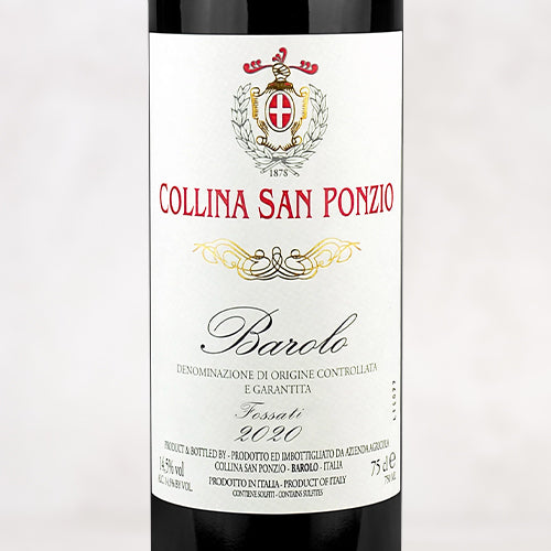2020 Collina San Ponzio, "Fossati" Barolo