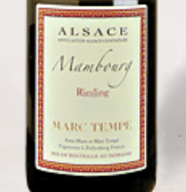 2020 Marc Tempé, Riesling Grand Cru "Mambourg"