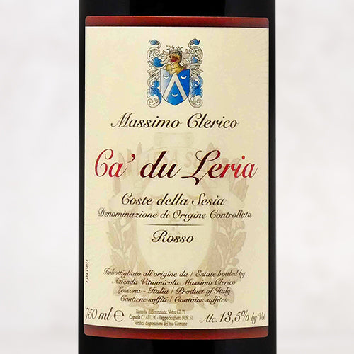 2020 Massimo Clerico, "Ca' du Leria" Rosso, Coste della Sesia, Lessona