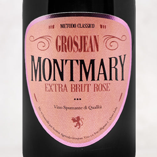 2021 Grosjean, Metodo Classico Extra Brut Rosé "Montmary"