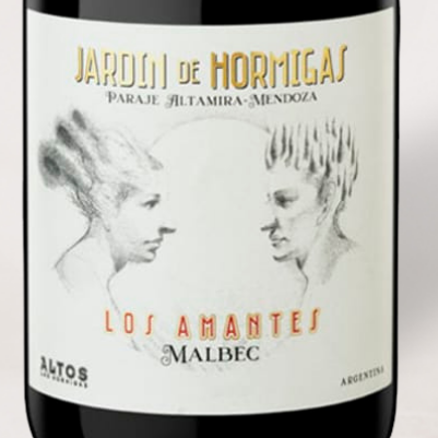 2022 Jardín de Hormigas (Altos Las Hormigas) Malbec "Los Amantes", Paraje Altamira