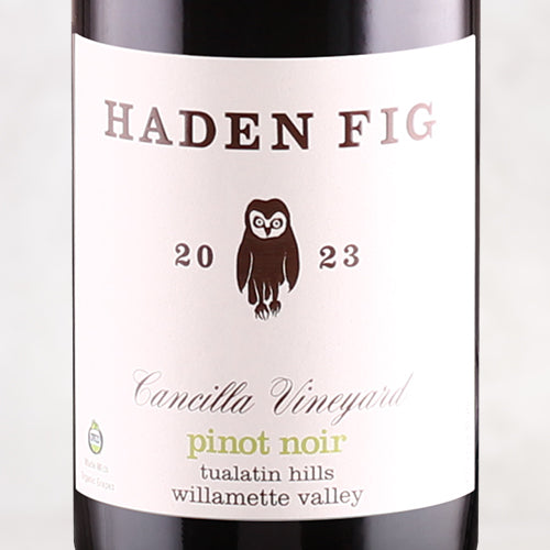 2023 Haden Fig, Pinot Noir "Cancilla" Vineyard, Tualatin Hills