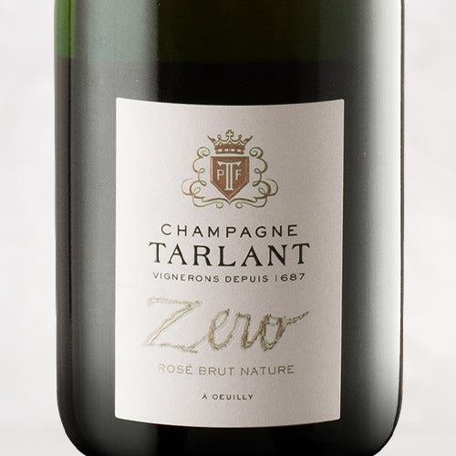 Champagne Tarlant, Brut Nature, “Rosé Zero”