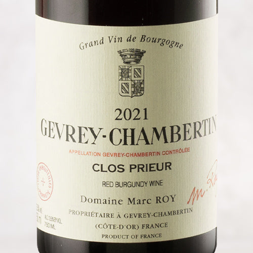 Domaine Marc Roy, Gevrey-Chambertin “Clos Prieur”