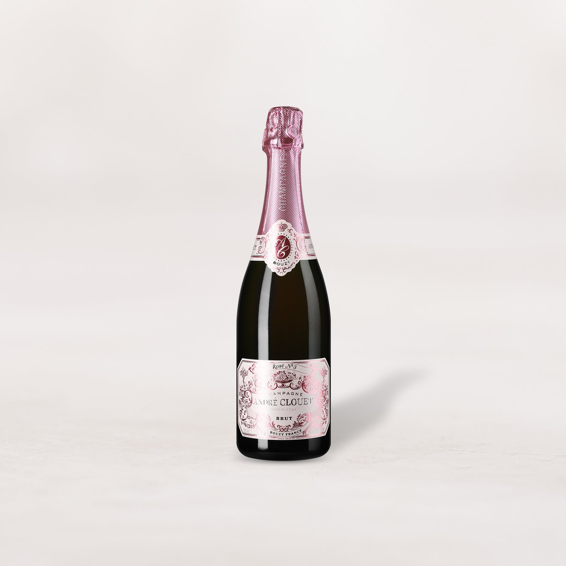 MV Champagne André Clouet, Brut Rosé “No.3”