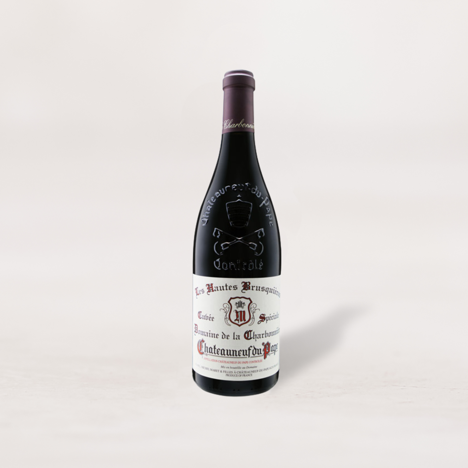 2012 Domaine de la Charbonnière, Châteauneuf-du-Pape Rouge “Cuvée Hautes Brusquieres” (JS95, WA94)