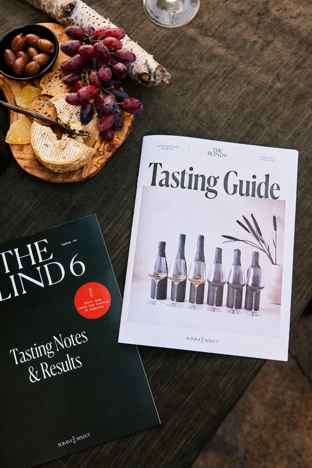The Blind 6 Wine Tasting Kit