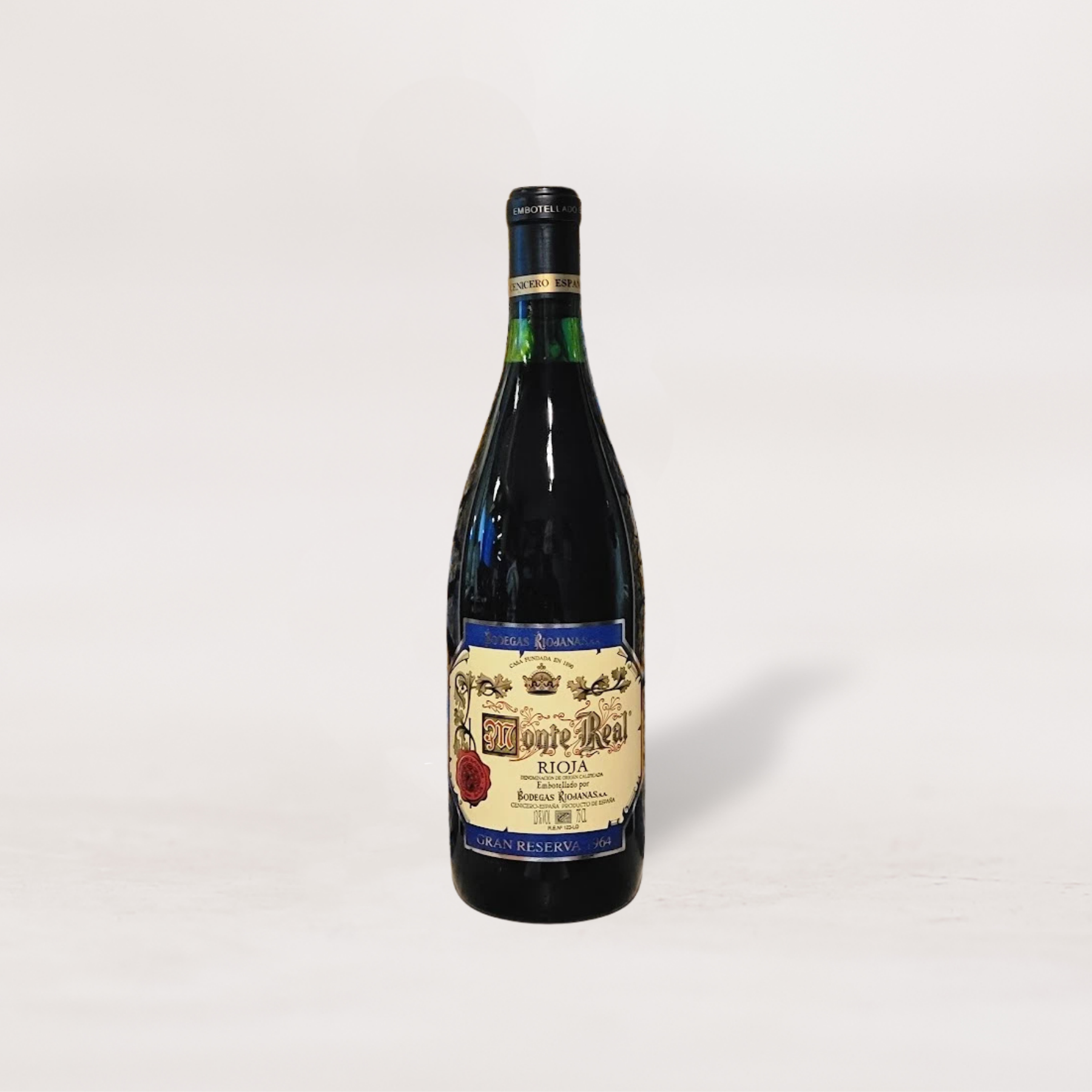 1964 Bodegas Riojanas, "Monte Real" Rioja Gran Reserva