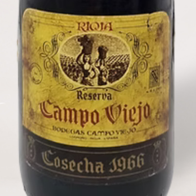 1966 Campo Viejo, Rioja Reserva Wine