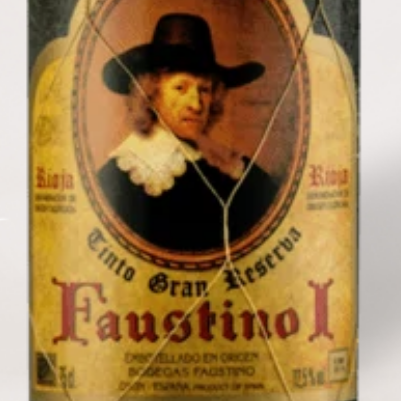 Wine Label - 1968 Faustino, Rioja Gran Reserva