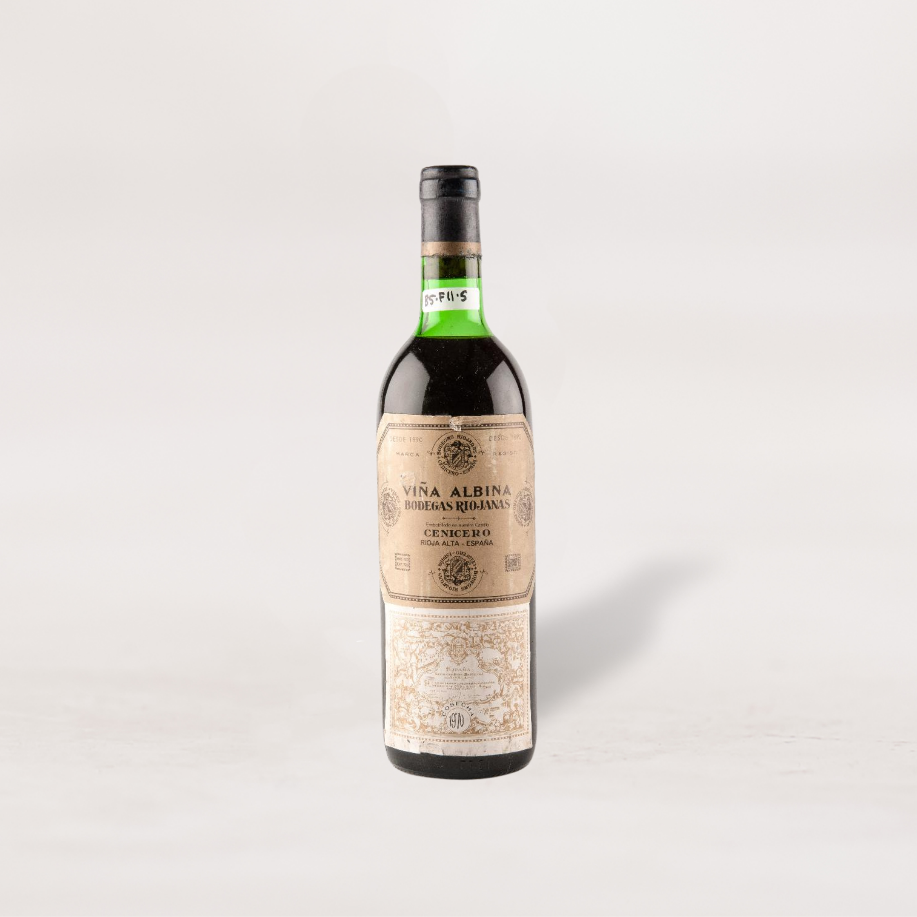 1970 Bodegas Riojanas, "Viña Albina" Rioja Cosecha Wine