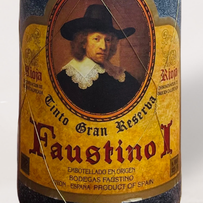 Wine Label - 1970 Faustino, Rioja Gran Reserva