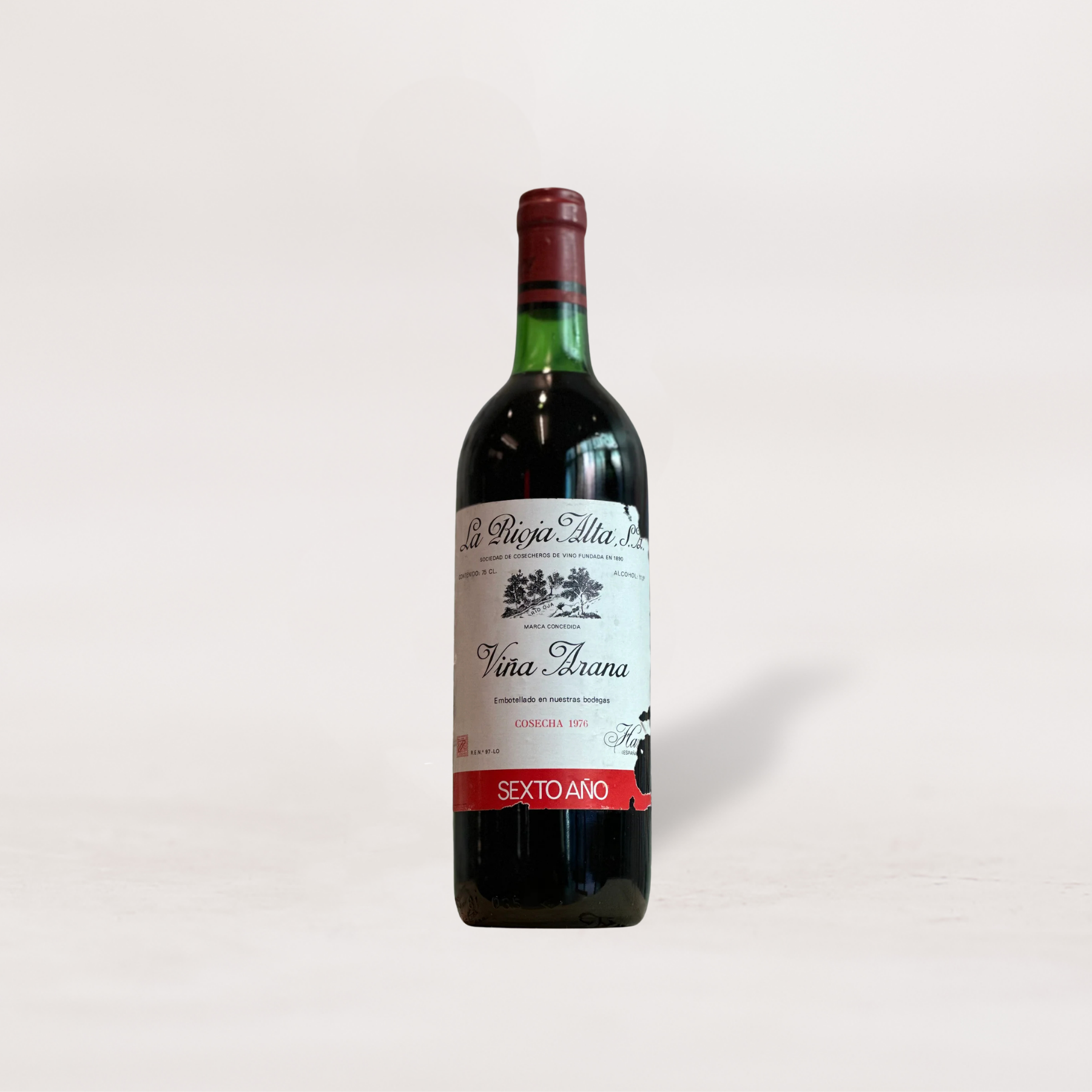 1976 La Rioja Alta, Rioja “Viña Arana” Reserva 6o Año 1