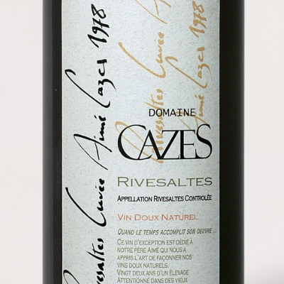 1978 Domaine Cazes "Cuvée Aimé" Rivesaltes Ambré