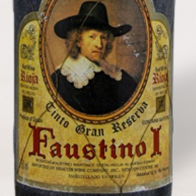 1985 Bodegas Faustino l, Rioja Gran Reserva - Wine Label
