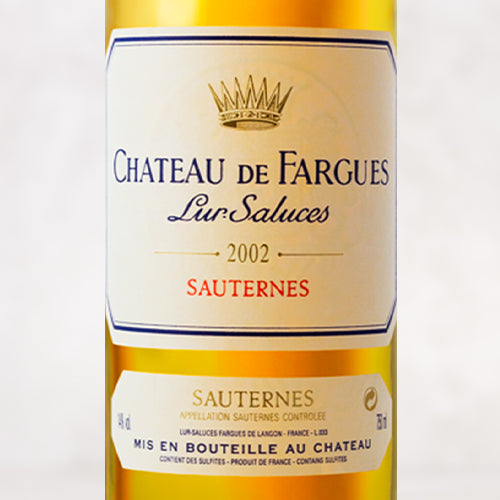 Château de Fargues, Sauternes Half Bottle