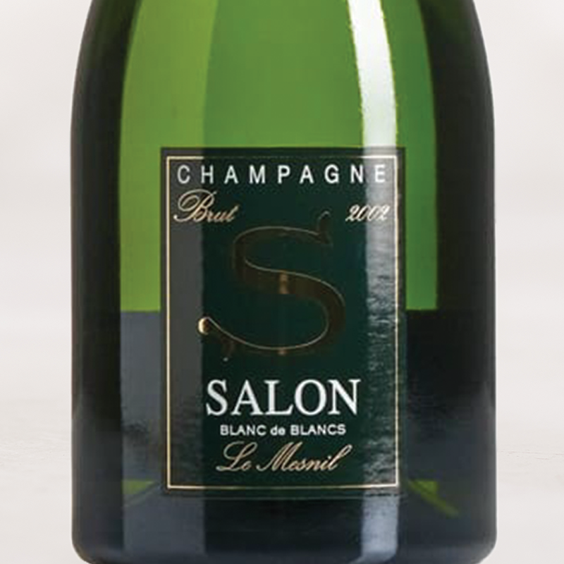 Wine Label - 2002 Salon, Le Mesnil Blanc de Blancs
