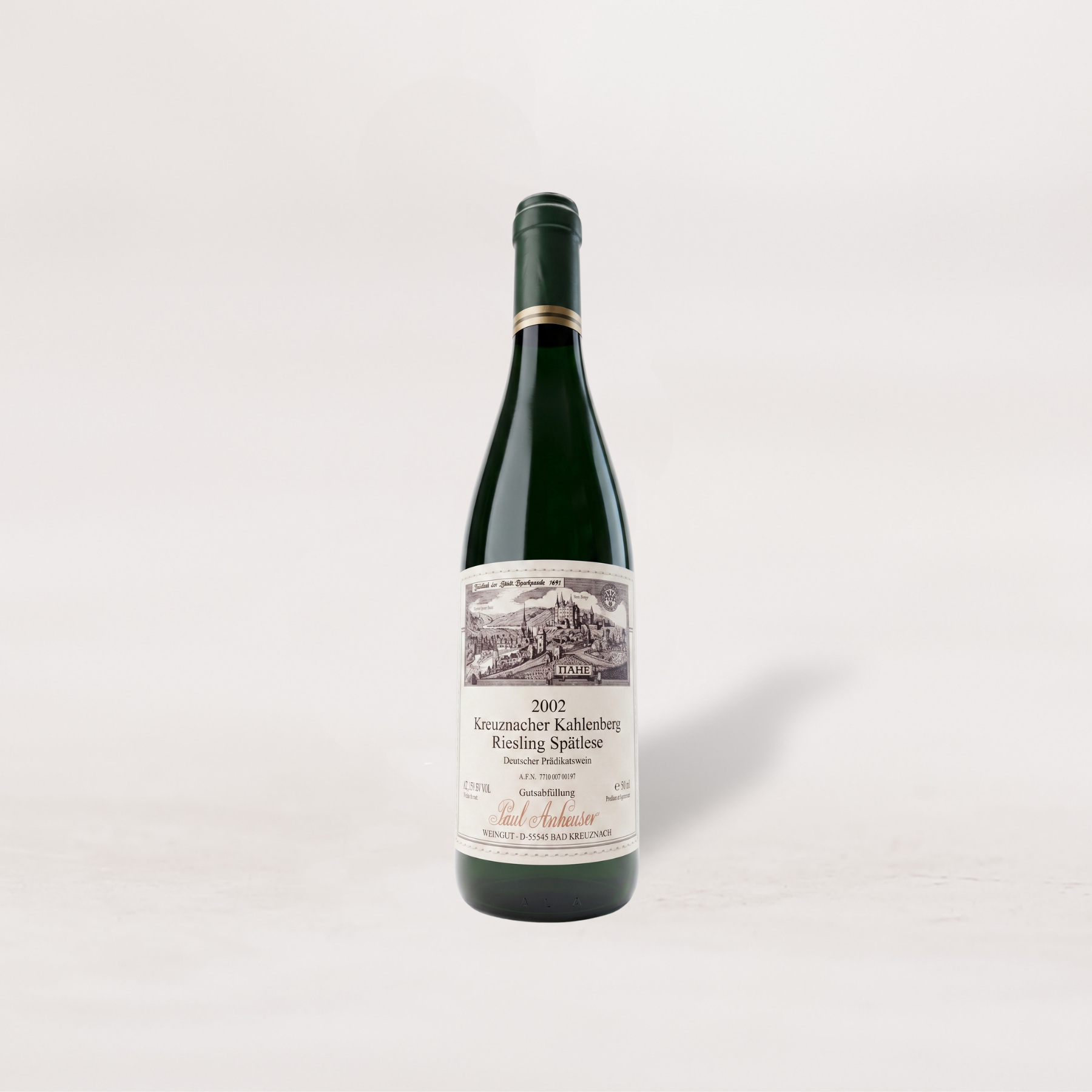 2002 Paul Anheuser, Riesling Spätlese "Kreuznacher Krötenpfuhl" Halbtrocken