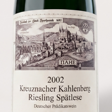 2002 Paul Anheuser, Riesling Spätlese "Kreuznacher Krötenpfuhl" Halbtrocken
