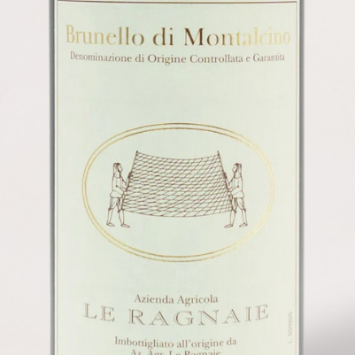 2004 Le Ragnaie, Brunello di Montalcino - Wine Label