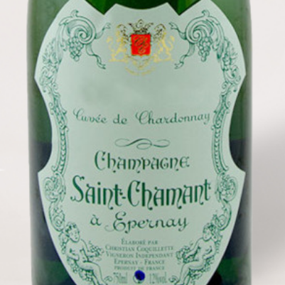 2010 Champagne Saint-Chamant "Cuvee de Chardonnay" Brut, Epernay