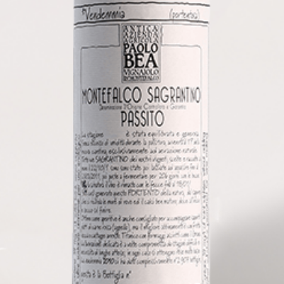 2011 Paolo and Giampero Bea, Sagrantino di Montefalco "Passito" (Half Bottle)