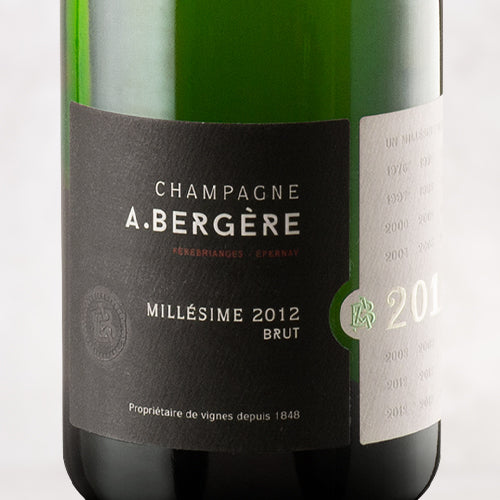 Champagne A Bergère, Grand Cru Extra Brut Millesime