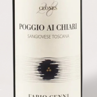 2012 Colle Santa Mustiola, "Poggio ai Chiari" Sangiovese Toscana IGT
