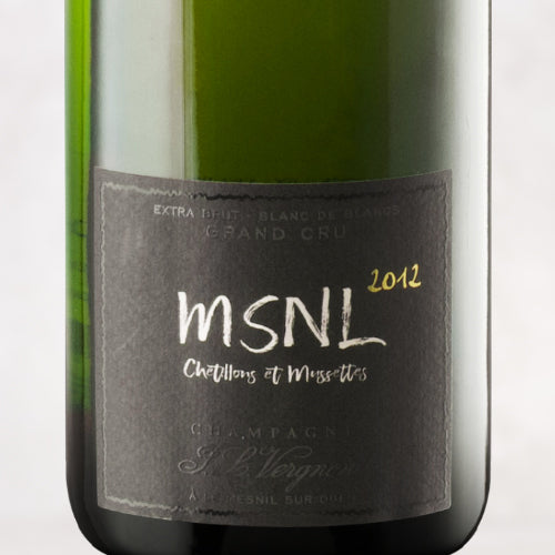 2012 J.L. Vergnon, Champagne Extra-Brut Blanc de Blancs Grand Cru "MSNL"