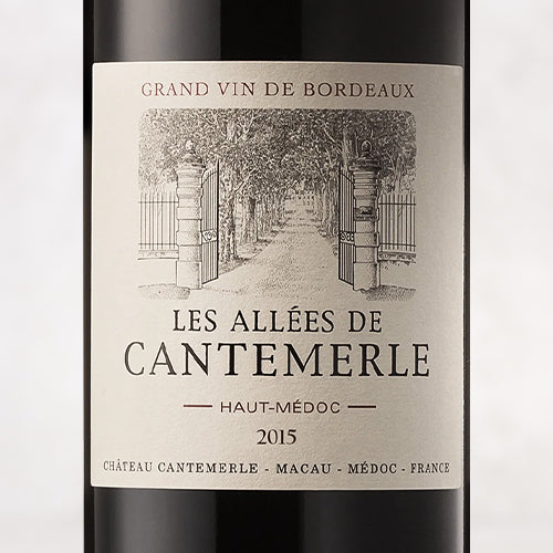 2015 Château Cantemerle - Les Allées des Cantemerle, Haut-Médoc