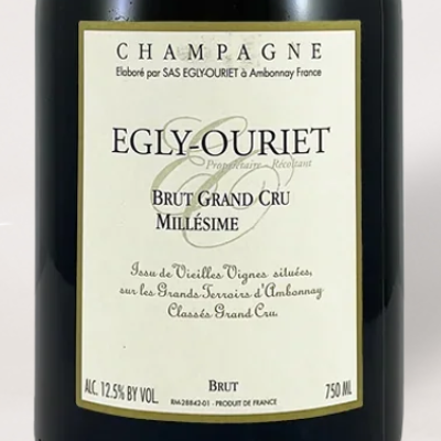 2017 Champagne Egly-Ouriet, Grand Cru Millésime