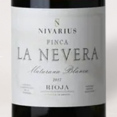 2017 Nivarius, Rioja "Finca La Nevera" Blanco