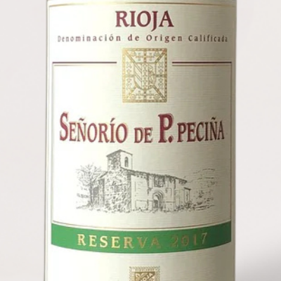 2017 Señorío de P. Peciña, Rioja Reserva