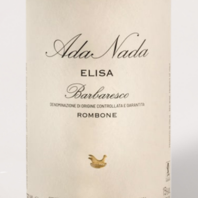 2018 Ada Nada Barbaresco Rombone Elisa