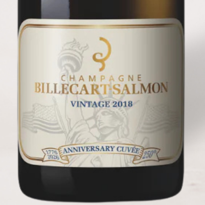2018 Champagne Billecart-Salmon, Millésimé "250th Anniversary Cuvée" - Wine Label