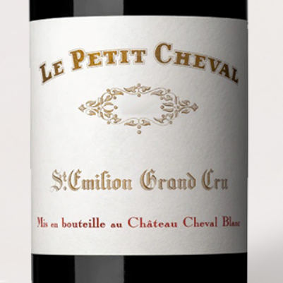2018 Château Cheval Blanc "Le Petit Cheval", Saint-Émilion