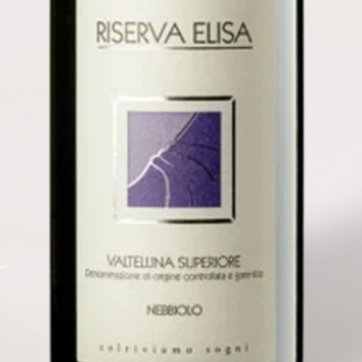 2018 La Perla (Marco Triacca), Valtellina Superiore "Elisa Riserva"