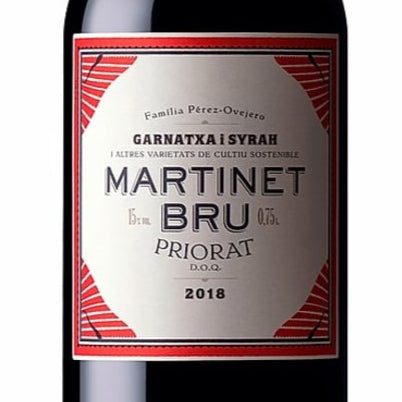 2018 MasMartinet Priorat Martinet Bru