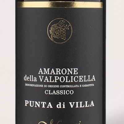 2018 Roberto Mazzi, Amarone della Valpolicella Classico "Punta di Villa" Wine Label