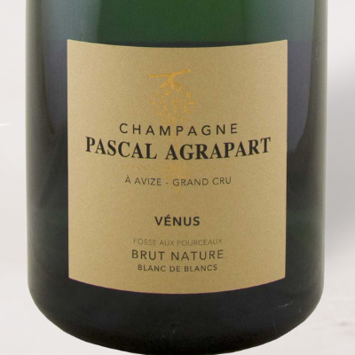 Wine Label - 2019 Champagne Pascal Agrapart, “Vénus” Blanc de Blancs Grand Cru Brut Nature