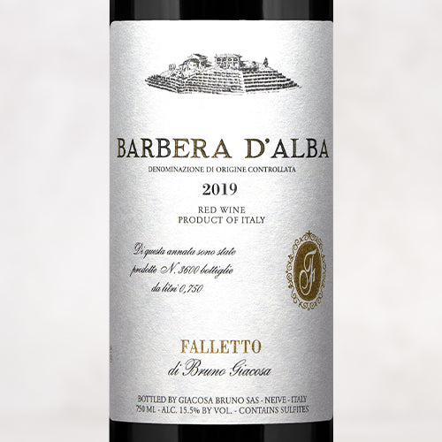 2019 Falletto di Bruno Giacosa, Barbera d'Alba