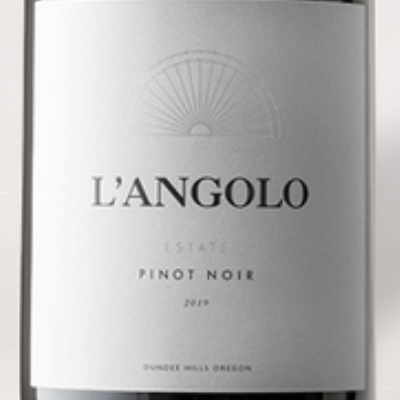 2019 L'Angolo Estate, Pinot Noir, Dundee Hills AVA - Wine Label