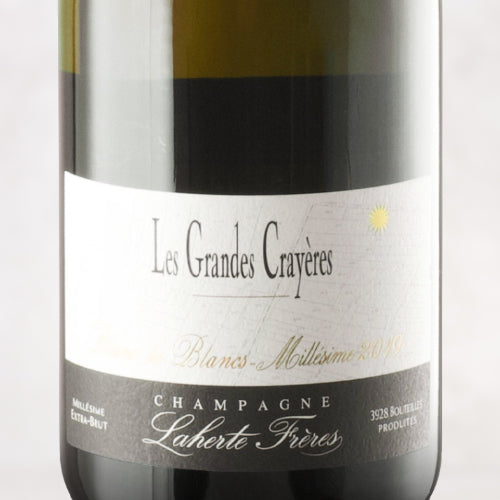 2019 Laherte Frères, Champagne Extra-Brut Blanc de Blancs "Les Grandes Crayères"