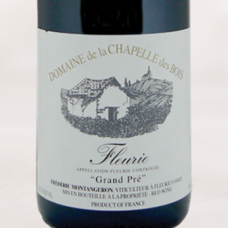 2020 Domaine de la Chapelle des Bois, Fleurie “Grand Pré” Cru Beaujolais - Wine Label