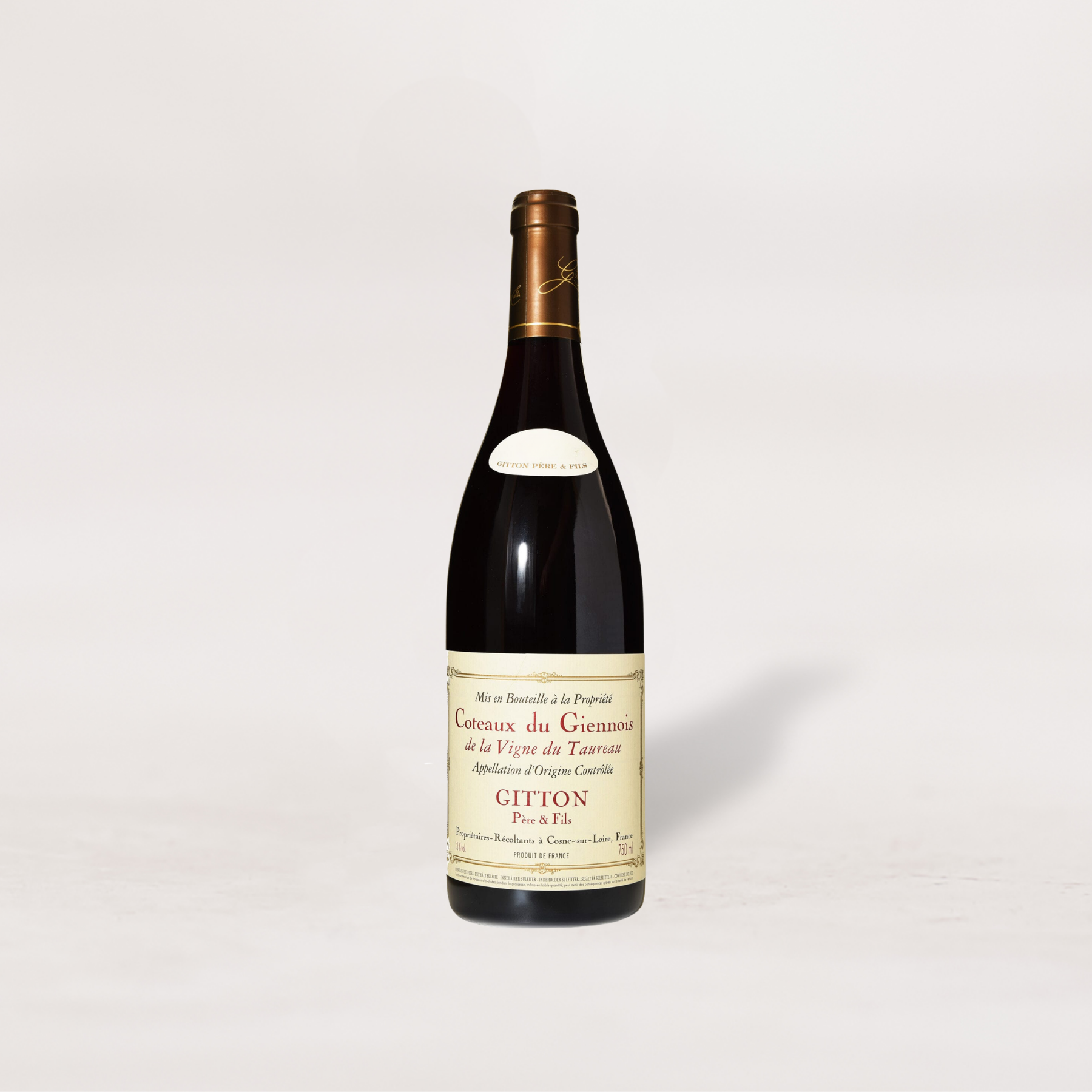 2020 Gitton Père & Fils, Coteaux du Giennois de la Vigne du Taureau Rouge Wine