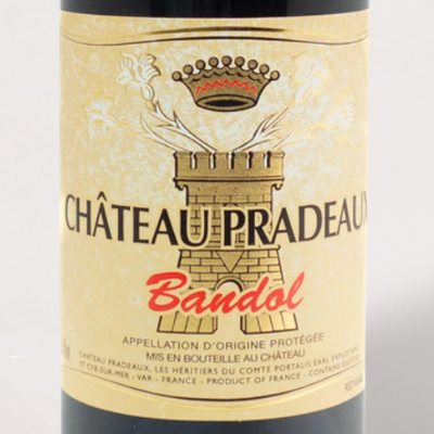 2020 Château Pradeaux Bandol Rouge